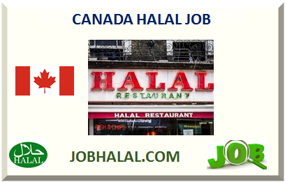 CANADA HALAL JOB