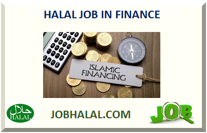 HALAL JOB IN FINANCE