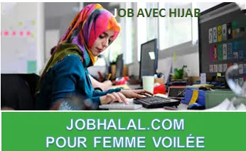 EMPLOI POUR FEMME VOILÉE 2025