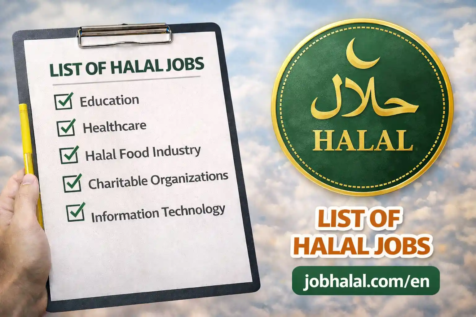 LIST OF HALAL JOBS